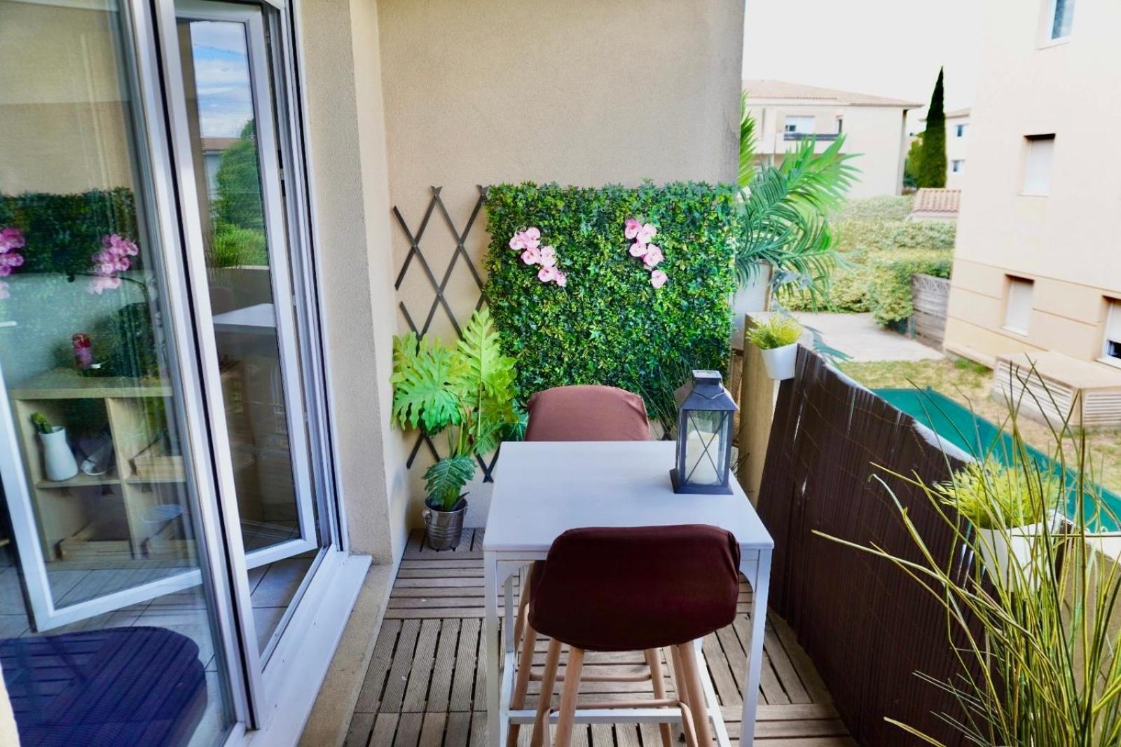 T2 Lumineux Et Piscine Apartman Montpellier Kültér fotó