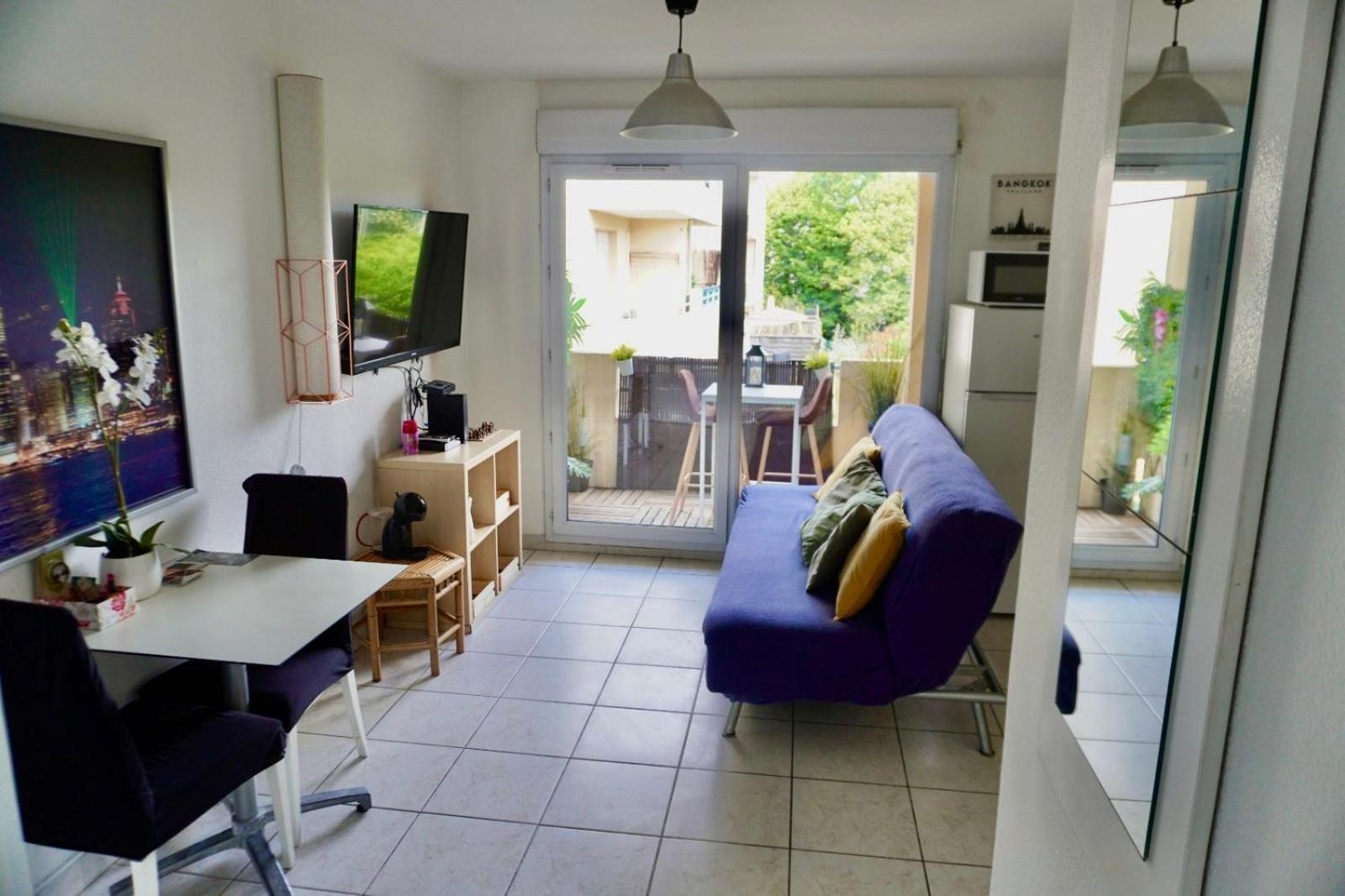 T2 Lumineux Et Piscine Apartman Montpellier Kültér fotó